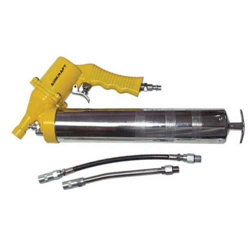 Шприц-маслёнка пневматическая с гибким шлангом 12". AIRKRAFT AT-6036