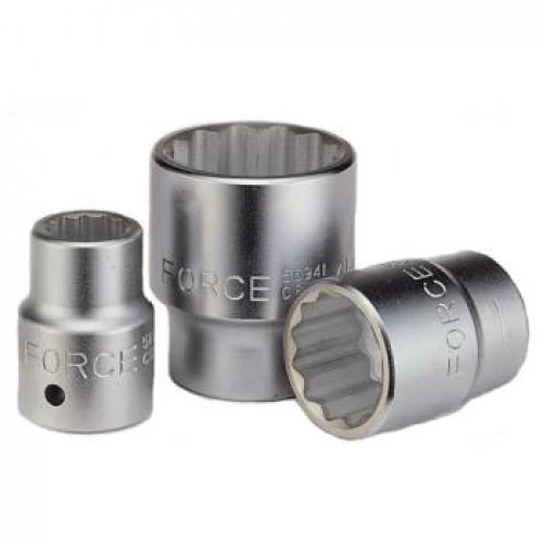 Головка торцевая 3/4",12-гранная, 45мм, длина 66мм. FORCE 56945 F