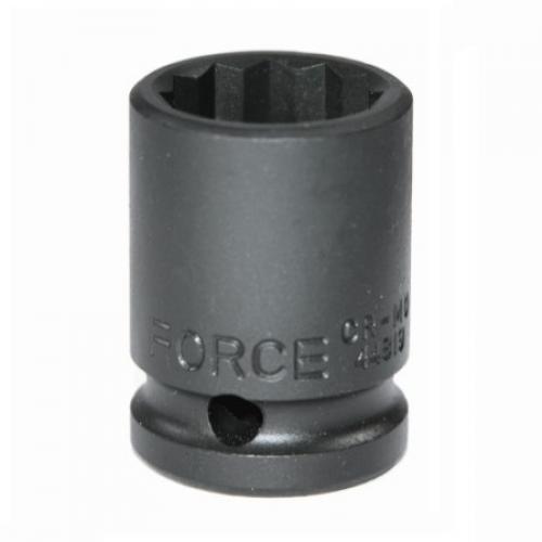 Головка 12-гранна 1/2" ударна 29 мм, L=45 мм 44829 FORCE