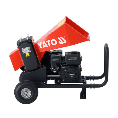 Измельчитель веток бензиновый YATO 4,1кВт,196см³,ø 60мм. YT-86160