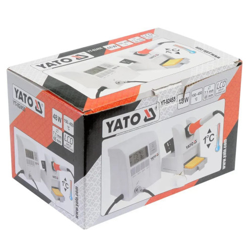 Цифрова індукційна паяльна станція,48Вт. YATO YT-82455