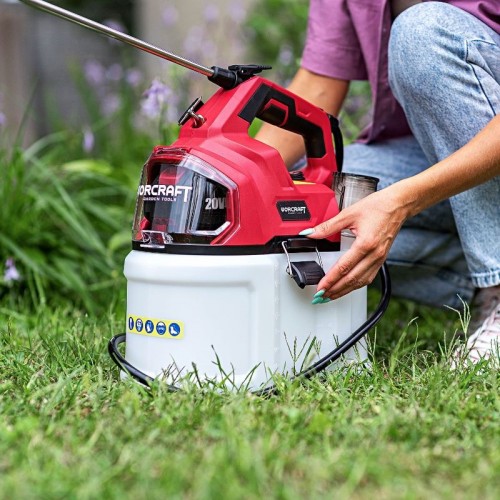 Аккумуляторный опрыскиватель 20 В, 2,5 бар WORCRAFT CBS-S20Li-8L