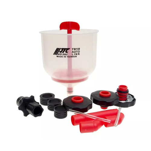 Устройство для заправки антифриза с адаптерами. 7810 JTC