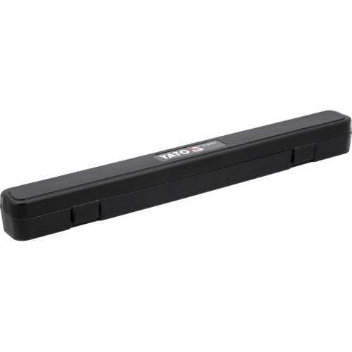 Ключ динамометрический двухстороннего действия YATO: квадрат 1/2", F=60-330 Нм, L=545-565 мм YT-07677