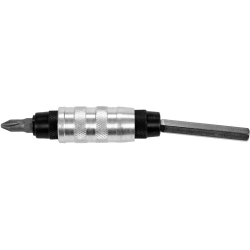 Держатель для бит магнитный с плавающим стержнем 15° YATO: HEX - 1/4", L= 100 мм,  CrV