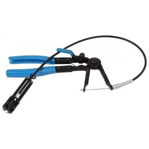 Клещи для зажимных хомутов с гибким тросом. SATRA S-CF96H