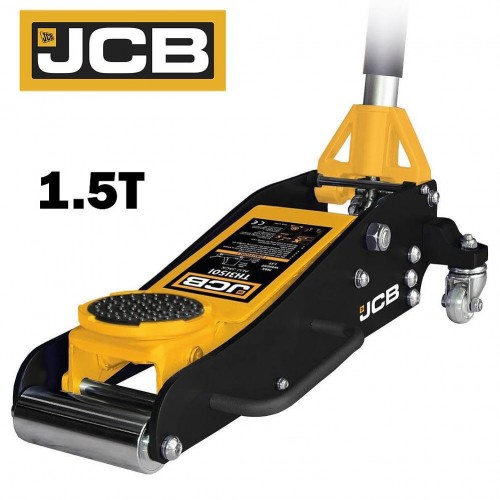 Домкрат подкатной низкопрофильный 1.5т (h 80мм,-355мм) JCB-TH31501