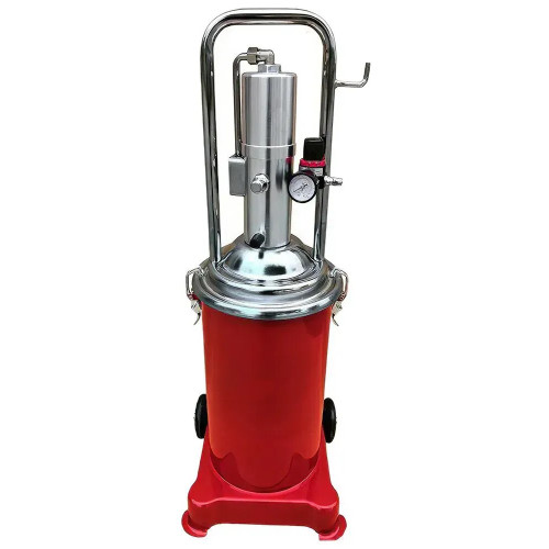 Нагнітач консистентного мастила з пневмоприводом (15л). G.I. KRAFT AGL-15