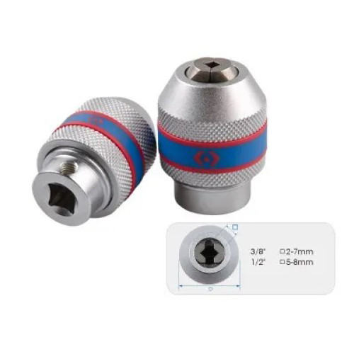 Держатель для метчиков Cr-V сталь,М1–М10,(3/8"). KING TONY 39123010M Держатель для метчиков Cr-V сталь,М1–М10,(3/8"). KING TONY 39123010M