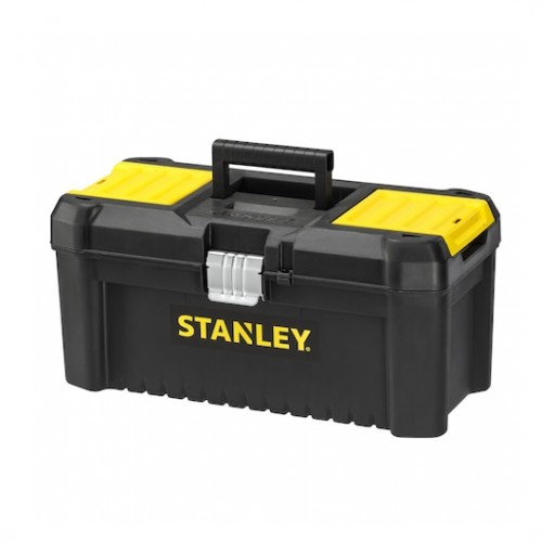 Ящик для инструмента STANLEY : 16" (406x205x195 мм), пластиковый, металлическая защелка, (STST1-75518)