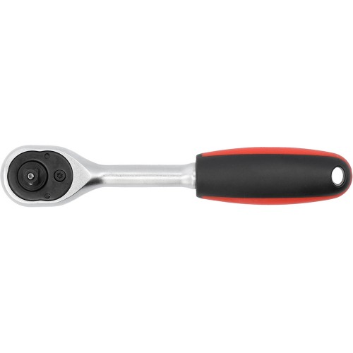 Трещотка YATO : квадрат 1/4", L= 160 мм, 90зубцов YT-03241