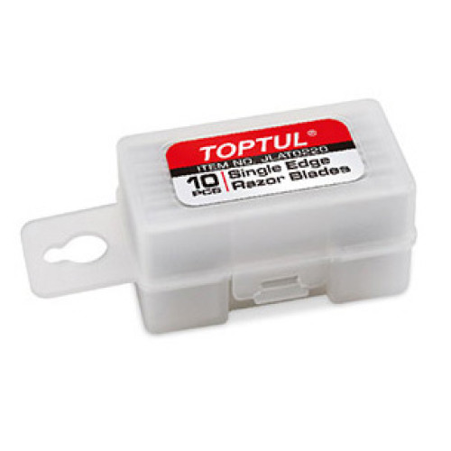 Набор запасных лезвий 40×20мм для скребка JJCJ0140,10шт. TOPTUL JLAT0220