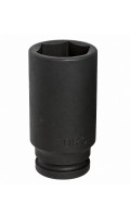 Головка торцевая ударная глубокая 3/4",6-гранная,26мм, длина 100мм. FORCE 46510026 F