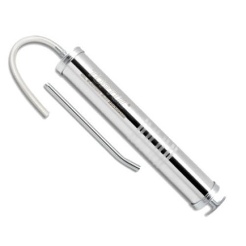 Шприц маслозаливной 1000мл (металлический + гибкий концевик). TOPTUL JJAZ0135