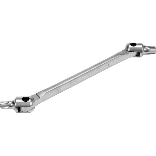 Ключ 2-сторонний TORX шарнирный YATO : Т45 х Т50, L= 243 мм, Cr-V (DW) YT-05314