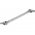 Ключ 2-сторонний TORX шарнирный YATO : Т45 х Т50, L= 243 мм, Cr-V (DW) YT-05314