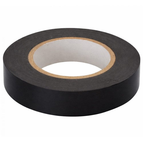 Изоляционная лента ПВХ 19мм × 20м,черная.  ST 88794