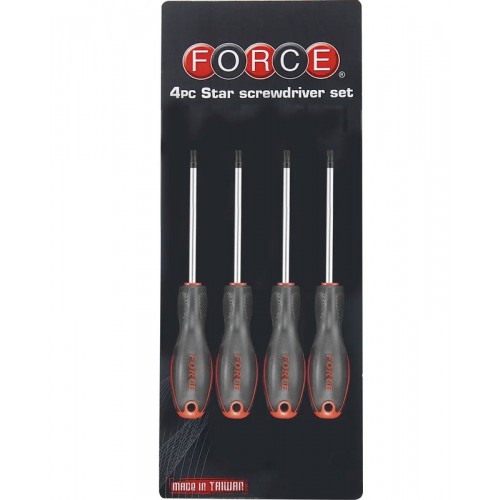 Набор отверток Torx 4 (T6-T9) 2044 FORCE