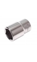 Головка торцевая короткая 6-гранная 12мм, квадрат 1/4".  22512 JTC