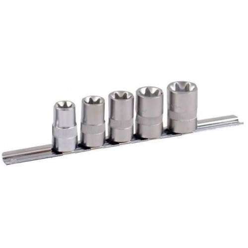 Набір головок TORX E8-E16,квадрат 3/8",5шт. FORCE 3062 F