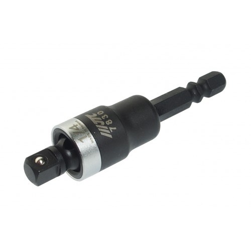 Переходник карданный под шуруповерт 1/4"х 1/4", 7830 JTC