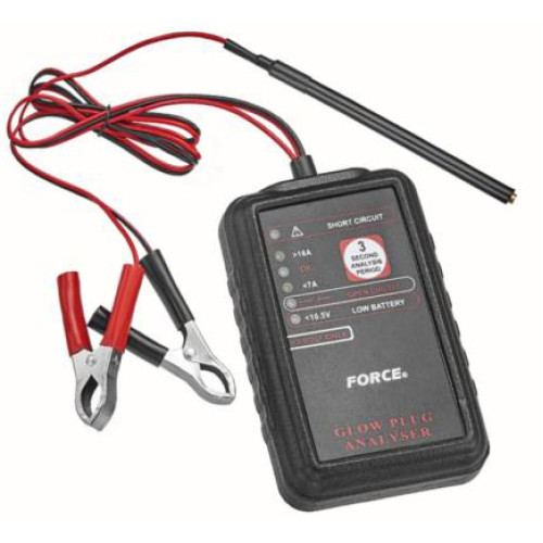 Тестер свічок розжарювання 12В,6 LED індикаторів. FORCE 885G01 F
