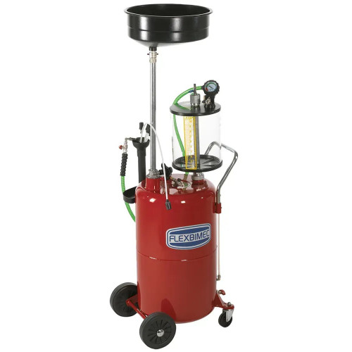 Комбинированная установка для замены масла 80л,с предкамерой 10л. Flexbimec 003198