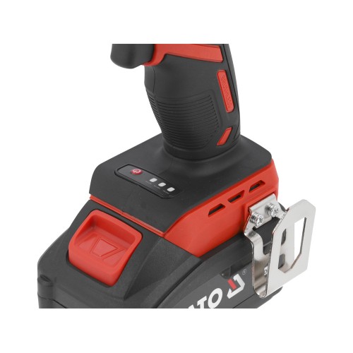 Гайковерт ударный аккумуляторный квадрат 3/4", 2200 Нм 18 В, 4АГод, YATO YT-828075