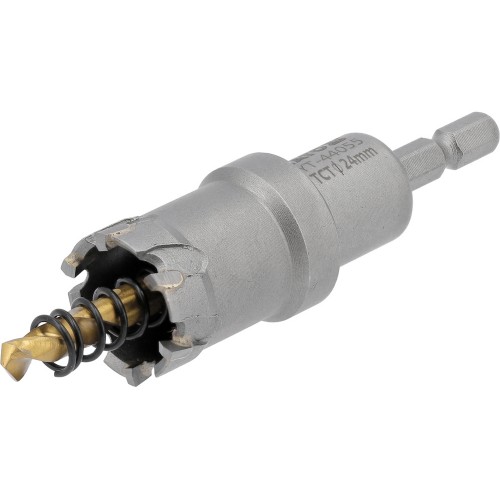 Сверло коронка по металлу TCT Ø24 x103 мм, YATO YT-44055