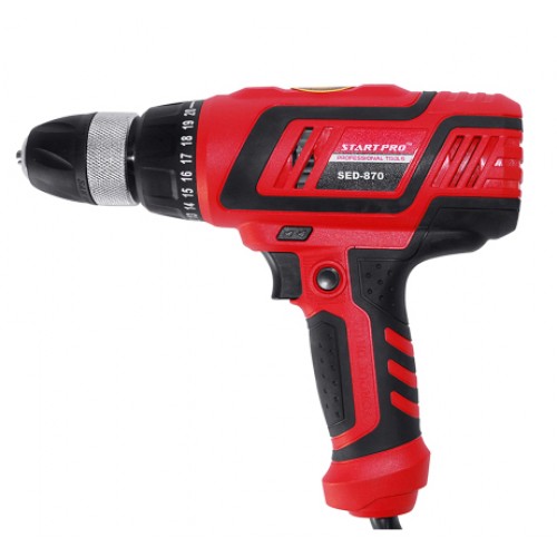 Сетевой шуруповерт 870Вт.,35Hm.,Start Pro SED-870