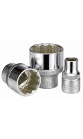 Головка торцевая двенадцатигранная 3/8",11мм, длина 28мм. FORCE 53911 F