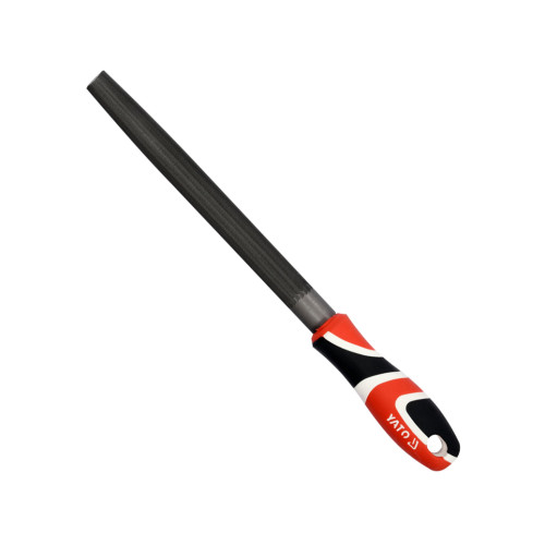 Напилок по металу напівкруглий,конічний 200мм. YATO (YT-62349) Напилок по металу напівкруглий,конічний 200мм. YATO (YT-62349)