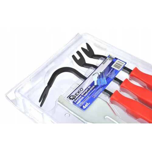 Набор съёмников обшивки (рычаги) 4 элемента. GEKO G02579