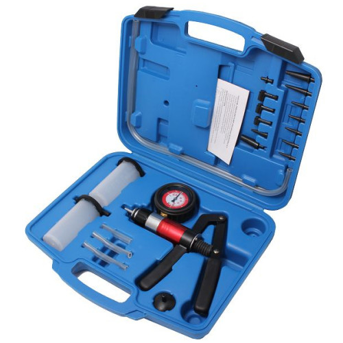 Пристосування для перевірки герметичності систем (тиск 0-3 бар,вакуум -1-0 бар) в кейсі. RKFC RF-908G8