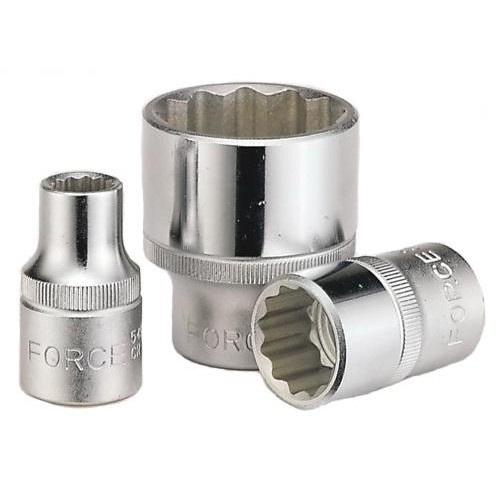 Головка торцевая 1/2",12-гранная, 26мм, длина 43мм. FORCE 54926 F