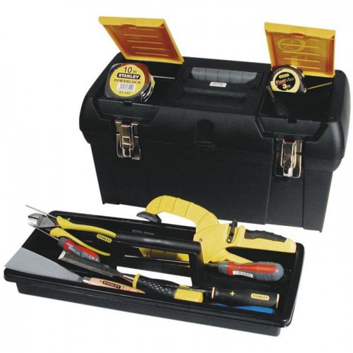 Ящик для инструмента Stanley Millenium 19" металлические замки, 492х260х248 мм. (1-92-066)