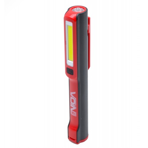 Аккумуляторный фонарь "VOIN" 3W-COB+3W XPE / АКБ1200mAh (VL-102)