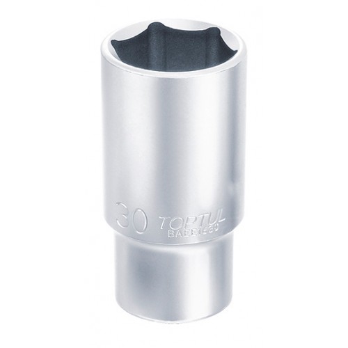 Головка торцевая глубокая 3/8",6-гранная,17мм. TOPTUL BAEE1217