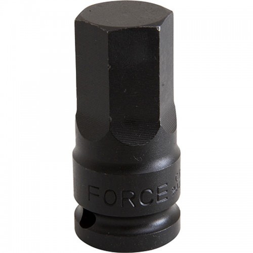 Головка-бита цельная ударная 1/2" 6-гранная (HEX), 24 мм, L=60 мм 24406024 FORCE