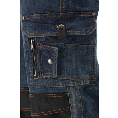 Штани робочі джинс стрейч MARА YATO розм 3XL/ 106-110см, ріст- 190-196см, гран 10 киш, 71% ба 25% по