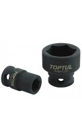 Головка торцевая ударная 1/2",12мм,6-гранная, короткая, длина 38мм. TOPTUL KABA1612
