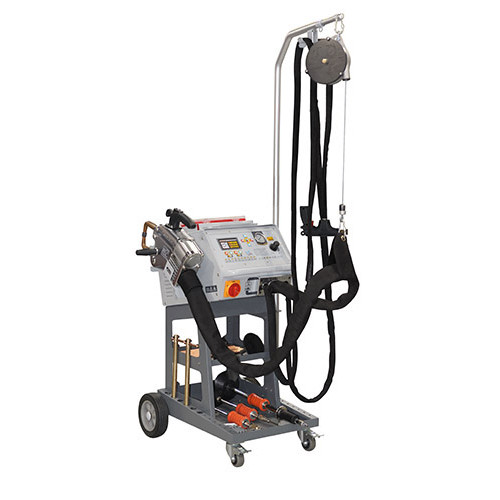 Споттер 380В,9900А,ЖК дисплей,автоматические режимы,пневмоклещи для двусторонней сварки. G.I. KRAFT GI12113X