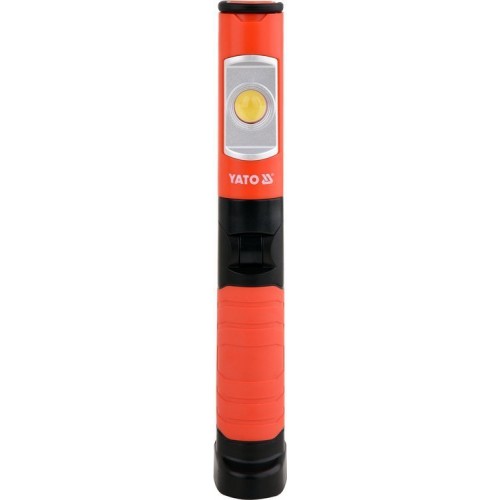 Фонарик многофункциональный аккумуляторный 5W COB, 500LM + 120LM YATO YT-08562