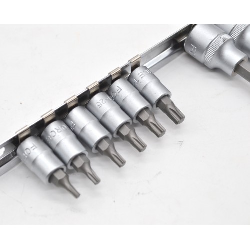 Набор бит-насадок 1/4"+3/8" Torx 11 пр. FORCE 2111i F