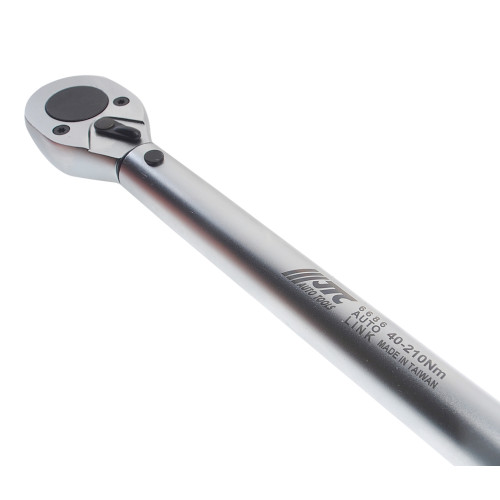 Динамометричний ключ реверсивний 1/2" 40~210Hм 531мм 6686 JTC