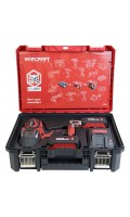 Акумуляторний безщітковий гайковерт 3/4" Нм 1800 WORCRAFT CIW-S20LiB-1800 + 2 акб  XCUBE007