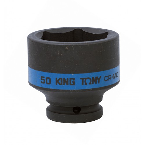 Головка торцева ударна 3/4",6-гранна, 50мм, довжина 65мм. KING TONY 653550M