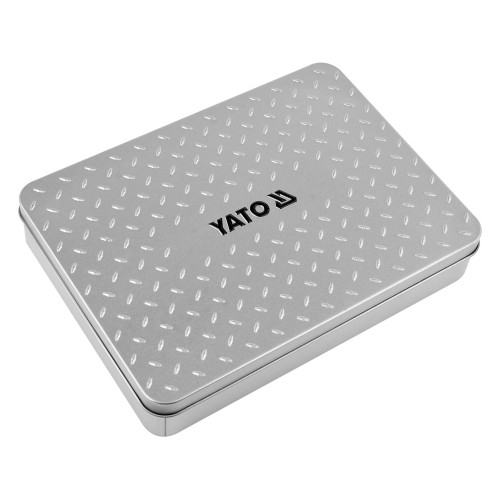 Отвертка аккумуляторная с набором бит YATO LED-подсветка, HEX-1/4", CrV, 39шт YT-27930