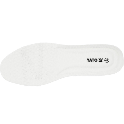 Туфлі робочі шкіряні YATO PLATO S3S, розмір 42. YT-80663