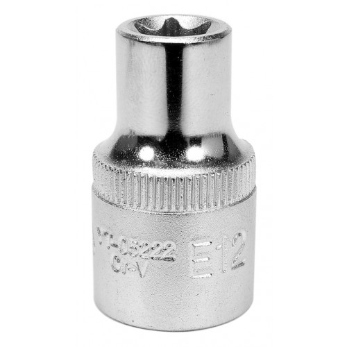 Головка торцева TORX 1/2",E12, довжина 38мм. YATO YT-05222